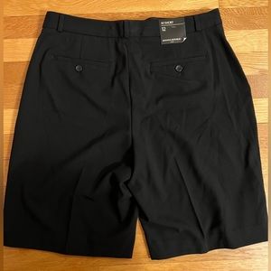 NWT Banana Republic Factory size 12 10inch black shorts